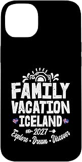 Vacances en Famille Islande 2027 | Équipe de Voyages en Famille Coque pour iPhone 14 Plus
