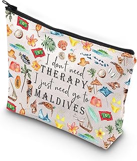 Maldives Cadeau Maldives Maldives Trousse de maquillage souvenir Maldives Cadeau de lune de miel, Aller à Maldives Bag, morden
