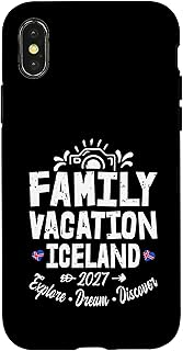 Vacances en Famille Islande 2027 | Équipe de Voyages en Famille Coque pour iPhone X/XS